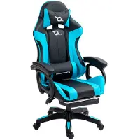 Powergaming 82322 Gamingstol Med Fotstöd