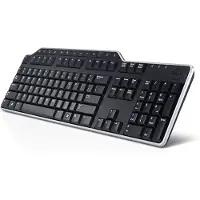 Dell | Tangentbord | KB-522 | Multimedia | Kabelanslutet | RU | Svart | USB 2.0 | Numeriskt tangentbord