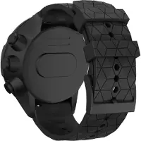 INF Suunto Spartan Sport Wrist HR/9 Baro/9/D5/7 armband (24 mm) silikon Black Modell 1