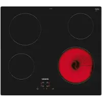 Siemens iQ100 ET61RBEA1E, Svart, Inbyggd, 60 cm, Keramiska, 4 zone(s), 4 zone(s)