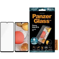 PanzerGlass Samsung Galaxy A42 5G AntiBacterial Skärmskydd - 9H - Case Friendly - Svart Kant