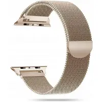 TechProtection Apple Watch Series 9/8/SE (2022)/7/SE/6/5/4/3/2/1 Milanese Reim - Guld