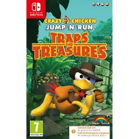 Games Switch Crazy Chicken Traps And Treasures Code In Box