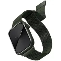 Uniq Dante armband i rostfritt stål för Apple klocka 1/2/3/4/5/6/7/8/SE/SE2 38/40/41mm - grön