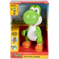JAKKS Pacific Super Mario Bros Yoshi Låt Oss Ta Reda På Det 36 Cm