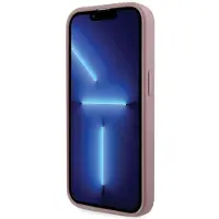 GUESS GUHCP14LHDGTPP iPhone 14 Pro 6,1" rosa/rosa hårda fodral Rhinestone Triangle