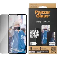 PanzerGlass Samsung Galaxy S24+ Ultra-Wide Fit Privacy EasyAligner Skärmskydd - Klar