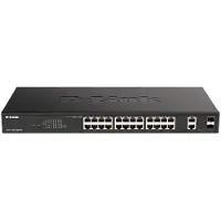 D-Link 26 Portar Poe+ Gigabit Smart Managed