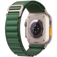 Tech-Protect Nylon Pro Apple Watch 6 / 7 / 8 / 9 / 10 / Se / Ultra 1 / 2 (44 / 45 / 46 / 49 Mm) Militärgrön