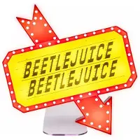 Paladone Beetlejuice Posterlampa 22x25 Cm