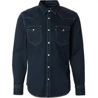 Levi's T-shirt 'Barstow Western Standard Fit Shirt' svart