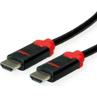Roline HDMI Anslutningskabel HDMI-A-kontakt, HDMI-A-kontakt 2.00 m Svart 11.04.5942 10K UHD HDMI-kabel