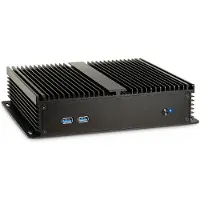 Inter-Tech IP-40 Mini-Tower Datorchassi Svart Integrerad strömförsörjning
