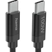 Hama Tygklädd 2.0 480mbt/s Usb-c-kabel 3 M 100w