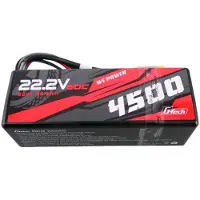 Gens ace G-tech 4500mah 6s1p 22.2v 60c Hardcase Rc Car Lipo 14 Dronebatteri