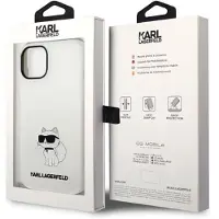 Karl Lagerfeld KLHMP14MSNCHBCH iPhone 14 Plus 6,7" hardcase vit/vit Silikon Choupette MagSafe