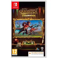 Games Switch Harry Potter: Campeones De Quidditch Deluxe Edition-code In Box
