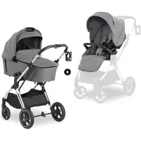 Hauck Vision Melange Grey Barnvagn 2-in-1