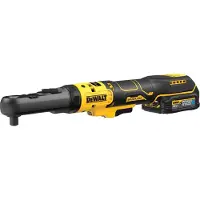 DeWalt Sladdlös spärrskaft DCF510E2G-QW; 102 Nm; 1/2''; 3/8''; 18 V; 1x1,7 Ah batt.