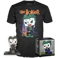 DC Comics Pop-och Kortärmad T-shirt Slumpmässig Storlek Joker