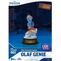 Beast Kingdom Minidstage Disney Olaf Presenterar Olaf Genie-figuren