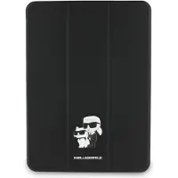 Karl Lagerfeld Saffiano Magnetic iPad Pro 11" 2024 Book Cover Fodral - Svart