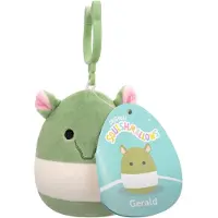 Squishmallows Gosedjur - 9cm - Hamster - Clip On - - One Size - Gosedjur