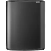 Brabantia avfallskärl BO waste bin 2x30 l Confident Grey 233609