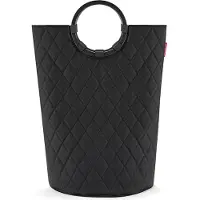 Reisenthel loophome M, Svart, Gjuten aluminium, Polyester, Korg, Monokromatiskt, Geometriskt mönster, inomhus