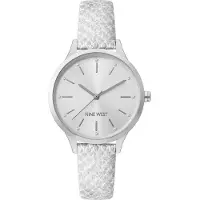 Nine west Nw-2559svsi Quartz 34 Mm Damklocka