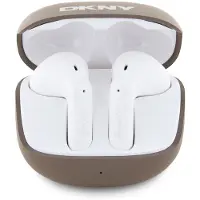 DKNY Trådlösa -hörlurar Bluetooth DKTWST6AEHLW, rost/rödbrun TWS, satin finish