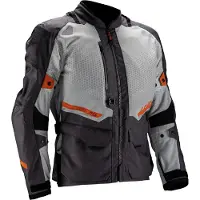 Leatt ADV Flowtour 5.5 Textiljacka Grå/Svart/Orange XL Herrar