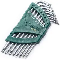 Sata Hylsnyckelsats ST09701; T6-T25; 8 st.