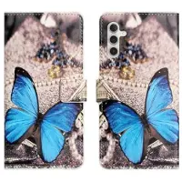 Mtp Products Samsung Galaxy A26 Style Series Plånboksfodral - Blå Fjäril