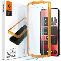 Spigen Nothing Phone (2a)/(2a) Plus Spigen ALM Glas.tR Skärmskydd - 9H - 2 St.