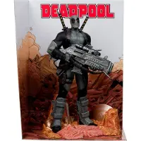Mcfarlane Toys Deadpool Förundran Grå Kostym Kollektion 1 Pvc-staty 1/6 Chase 27 Cm