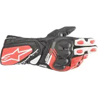 Alpinestars SP-8 V3 Handskar Svart/Vit/Röd 3XL Unisex sort