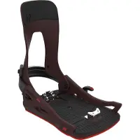 K2 Snowboard - Snowboardbindningar - Clicker X Hb Wmn Maroon för Unisex - Storlek S - Brun