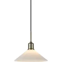 Markslöjd Taklampa , Vela, Vit, Vardagsrum, Glas
