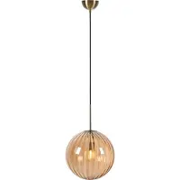 Markslöjd Taklampa , Fengari, Brun / rost, Vardagsrum, Glas, Skandinavisk