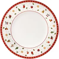 Villeroy & Boch Toy's Delight Middagstallrik 27 Cm - Övrig Juldukning Porslin Vit