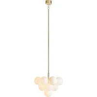 Markslöjd Taklampa , Guld / mässing, Vardagsrum, Glas