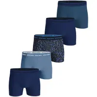 Björn Borg Cotton Stretch Boxers 5-pack Blå, XS
