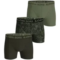 Björn Borg Bamboo Boxers 3-pack Grön, XS