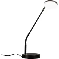 FISCHER&HONSEL GMBH LED bordslampa Sorento, dimbar, Svart, Vardagsrum / matsal, Metall, Modern, LED-bordslampa