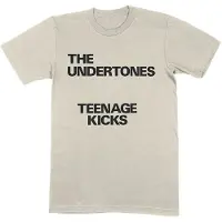 Ginza.se The Undertones: Unisex T-Shirt/Teenage Kicks Text (Natural) (Small)
