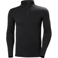 Helly Hansen Lifa Merino Midweight 1/2 Zip, Herr, Svart