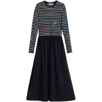 Desigual Klänning blandade färger / svart