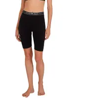 Emporio Armani Strumpbyxor EVERYDAY COTTON BIKER kvinnor - Svart - EU S