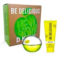 DKNY Be Delicious Eau De Parfym Spray 100 ml Set 2 Styck